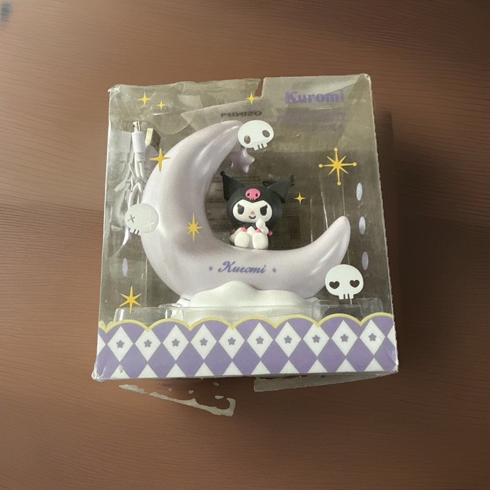 Kuromi Miniso Sanrio Kawaii Japanese Night Light Lamp   (NEW IN PACKAGE)